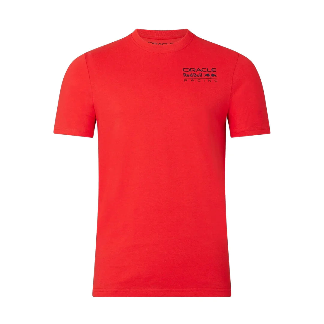 CORE TEE SCARLET LOGO CHICO