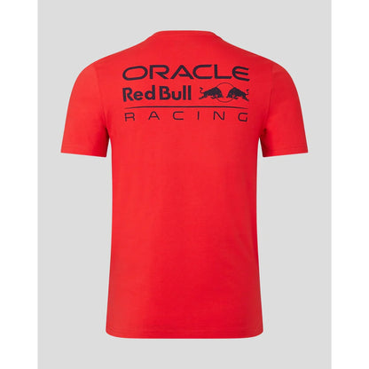 CORE TEE SCARLET LOGO CHICO