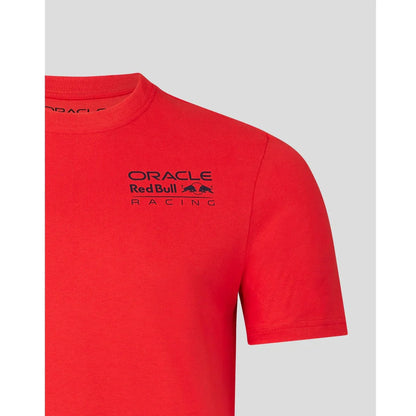 CORE TEE SCARLET LOGO CHICO