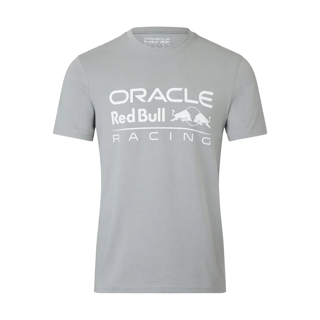 LARGE FRONT LOGO TEE GREY