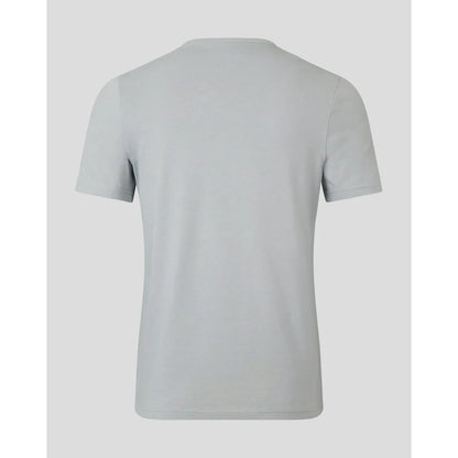 LARGE FRONT LOGO TEE GREY