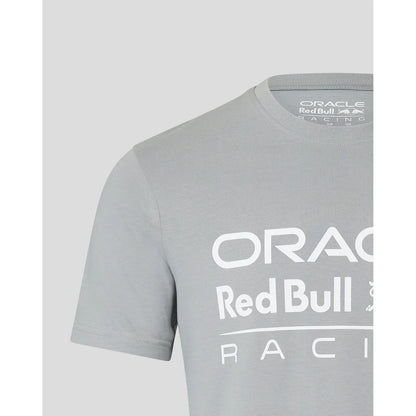 LARGE FRONT LOGO TEE GREY