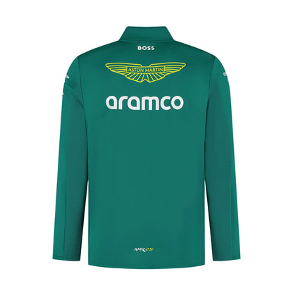 ASTON MARTIN MENS TEAM 1/4 ZIP 2025