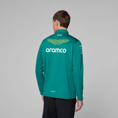 ASTON MARTIN MENS TEAM 1/4 ZIP 2025