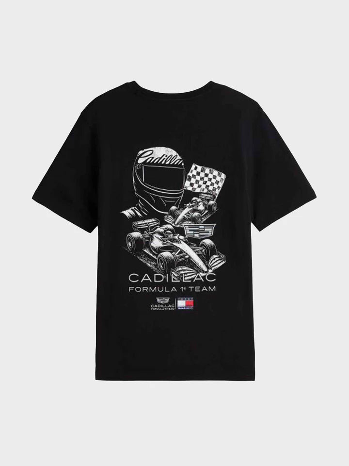 TH X CF1 RANCING GRAPHIC TEE CADILLAC BLACK