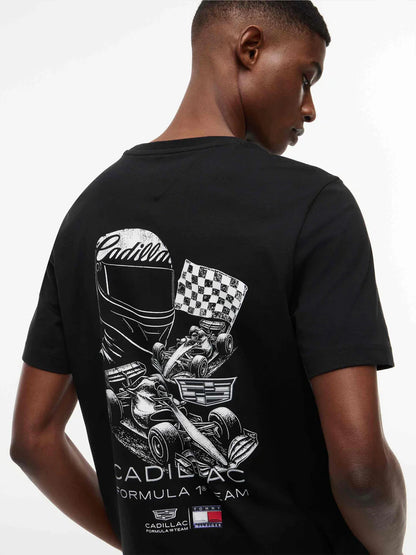 TH X CF1 RANCING GRAPHIC TEE CADILLAC BLACK
