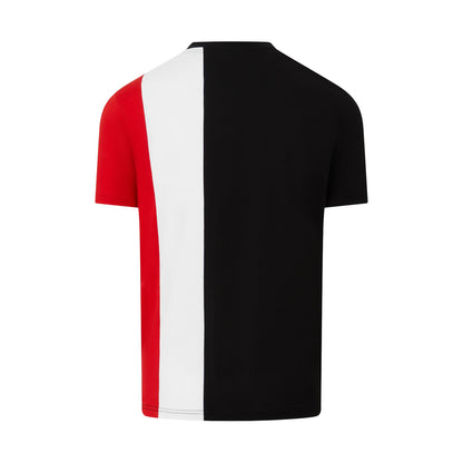 Playera Negra a Rayas Porsche