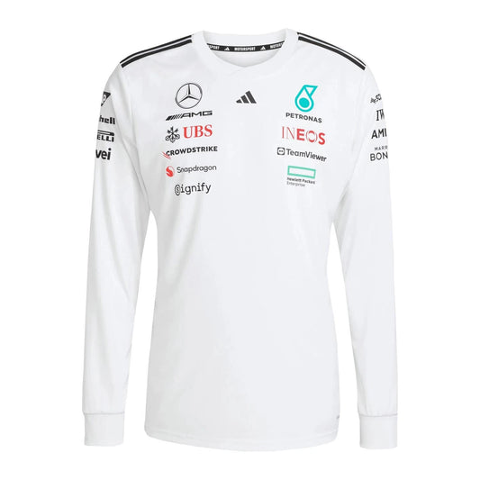 Driver Tee Mercedes White 2025