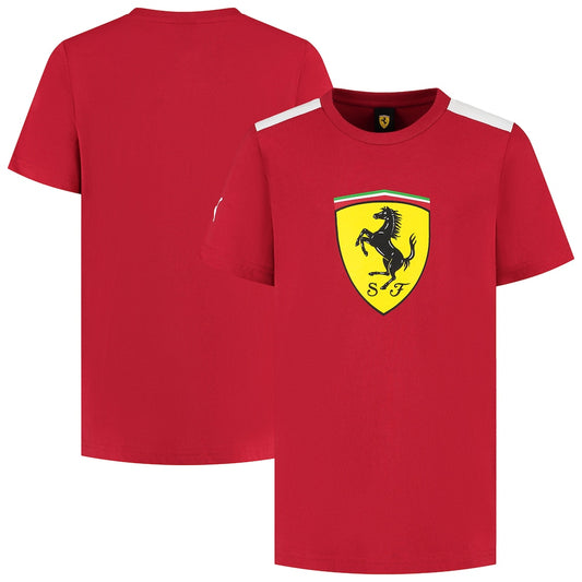 FERRARI FANWEAR BIG SHIELD TEE KIDS