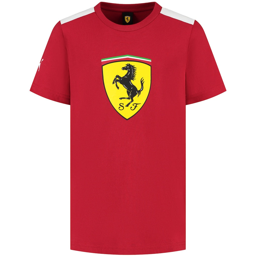 FERRARI FANWEAR BIG SHIELD TEE KIDS